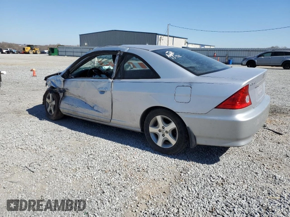 2005 Honda Civic EX with VIN 1HGEM22945L002391, listed as a Copart auction lot 46150125 with 173,053 mi miles and Salvage Title. Bid and sale history available at DreamBid. Image 2.