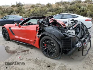 2017 Chevrolet Corvette Z06 3LZ with VIN 1G1YT2D64H5603285, listed as a Copart auction lot 68898003 with 0 mi miles. Bid and sale history available at carsss.com. Image 2.