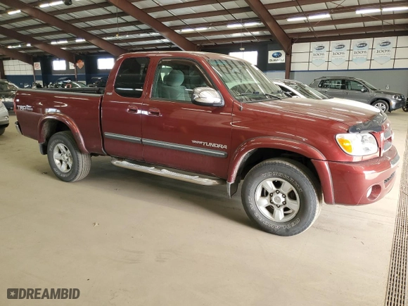 2005 Toyota Tundra SR5 with VIN 5TBBT44135S467341, listed as a Copart auction lot 54726605 with 146,158 mi miles and Clean Title. Bid and sale history available at carsss.com. Image 4.