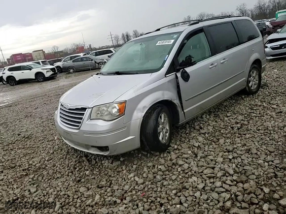 2010 Chrysler Town & Country Touring with VIN 2A4RR5D13AR458243, listed as a Copart auction lot 50969595 with 227,223 mi miles and Salvage Title. Bid and sale history available at carsss.com. Image 12.