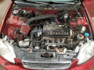 1997 Honda Civic LX with VIN 1HGEJ6671VL019593, listed as a Copart auction lot 49381625 with 252,245 mi miles and Salvage Title. Bid and sale history available at carsss.com. Image 11.