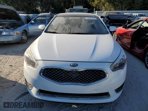 2016 Kia Cadenza Premium with VIN KNALN4D7XG5214453, listed as a Copart auction lot 76491514 with 156,231 mi miles and Clean Title. Bid and sale history available at carsss.com. Image 5.