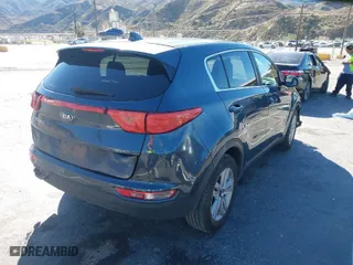 2018 Kia Sportage LX with VIN KNDPM3AC8J7336789, listed as a IAAI auction lot 41456435 with 75,128 mi miles. Bid and sale history available at carsss.com. Image 4.