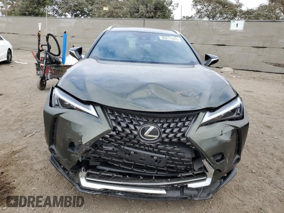 2024 Lexus UX with VIN JTHX6JBH3R2192570, listed as a Copart auction lot 86217824 with 3,155 mi miles and Salvage Title. Bid and sale history available at carsss.com. Image 5.