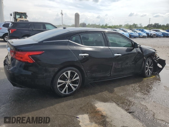 2018 Nissan Maxima SV with VIN 1N4AA6APXJC378851, listed as a Copart auction lot 54707085 with 148,819 mi miles and Salvage title. Bid and sale history available at DreamBid. Image 3.