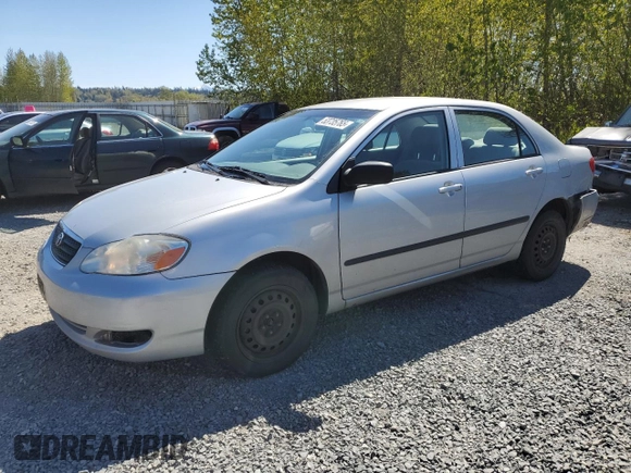 2006 Toyota Corolla CE with VIN 1NXBR32E06Z570442, listed as a Copart auction lot 53735765 with 288,119 mi miles and Clean Title. Bid and sale history available at DreamBid. Image 1.