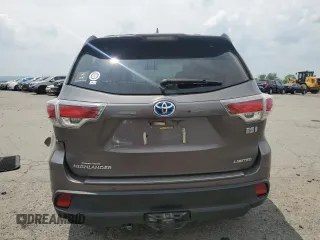 2015 Toyota Highlander Limited with VIN 5TDDCRFH8FS011344, listed as a Copart auction lot 60084105 with 224,095 mi miles and Salvage title. Bid and sale history available at DreamBid. Image 6.