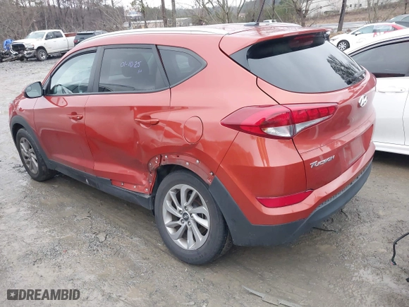2016 Hyundai Tucson SE with VIN KM8J33A40GU141521, listed as a IAAI auction lot 41426770 with 80,506 mi miles. Bid and sale history available at carsss.com. Image 3.