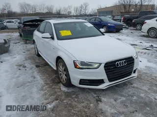 2015 Audi A4 Premium with VIN WAUBFAFL6FN014508, listed as a IAAI auction lot 41547104 with 137,491 mi miles. Bid and sale history available at carsss.com. Image 1.