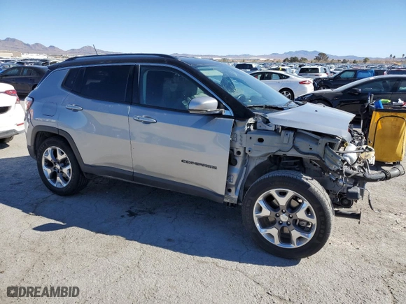 2020 Jeep Compass Limited with VIN 3C4NJCCB8LT114787, listed as a Copart auction lot 45908125 with NaN miles and Salvage Title. Bid and sale history available at carsss.com. Image 4.