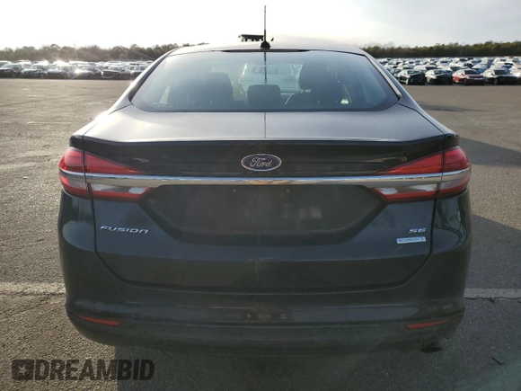 2018 Ford Fusion SE with VIN 3FA6P0HD0JR210070, listed as a Copart auction lot 43629525 with 161,373 mi miles and Salvage Title. Bid and sale history available at DreamBid. Image 6.