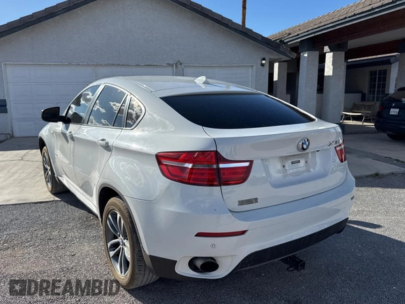 2014 BMW X6 xDrive35i with VIN 5UXFG2C58E0H09681, listed as a Copart auction lot 45767125 with 120,171 mi miles and Salvage Title. Bid and sale history available at carsss.com. Image 3.
