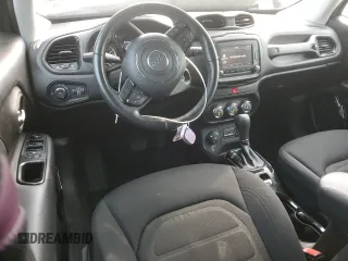 2017 Jeep Renegade Altitude with VIN ZACCJBBB7HPF03437, listed as a Copart auction lot 59815415 with 23,154 mi miles and Salvage title. Bid and sale history available at DreamBid. Image 8.