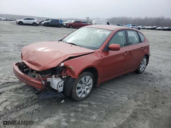 2010 Subaru Impreza Wagon i with VIN JF1GH6A65AH822279, listed as a Copart auction lot 45348575 with 54,811 mi miles and Salvage Title. Bid and sale history available at carsss.com. Image 1.