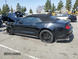 2019 Ford Mustang GT Premium with VIN 1FATP8FF4K5186253, listed as a Copart auction lot 56897965 with 75,738 mi miles and Salvage title. Bid and sale history available at DreamBid. Image 2.