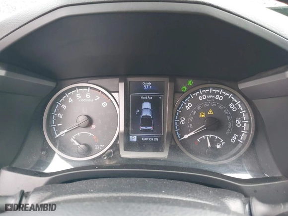 2019 Toyota Tacoma 4WD SR with VIN 5TFCZ5AN8KX205408, listed as a IAAI auction lot 41521901 with 63,387 mi miles. Bid and sale history available at carsss.com. Image 7.