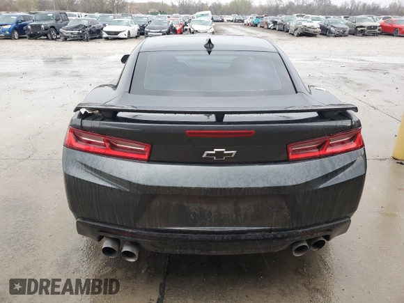 2016 Chevrolet Camaro 2SS with VIN 1G1FH1R78G0192988, listed as a Copart auction lot 44392245 with 19,319 mi miles and Salvage title. Bid and sale history available at DreamBid. Image 6.