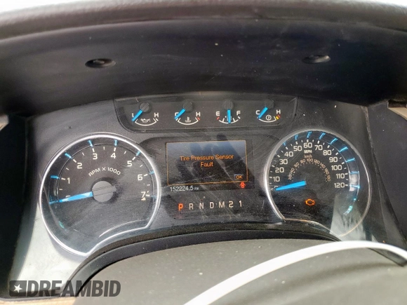 2013 Ford F-150 XL with VIN 1FTFX1EF5DFC26952, listed as a Copart auction lot 55121525 with 152,224 mi miles and Clean Title. Bid and sale history available at carsss.com. Image 9.