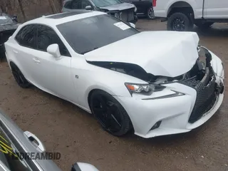 2014 Lexus IS 350 z VIN JTHCE1D27E5002272, wystawiony jako IAAI lot #41726762 z przebiegiem 83 008 mil mil oraz . Historia ofert i sprzedaży dostępna na DreamBid. Obrazek 1.