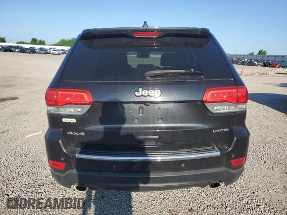 2014 Jeep Grand Cherokee Limited with VIN 1C4RJFBG4EC486500, listed as a Copart auction lot 56591625 with 162,635 mi miles and Salvage title. Bid and sale history available at DreamBid. Image 6.