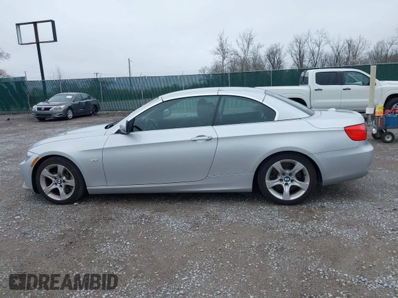 2011 BMW 3 Series 335i with VIN WBADX7C52BE581856, listed as a IAAI auction lot 41911781 with 130,606 mi miles and . Bid and sale history available at DreamBid. Image 14.