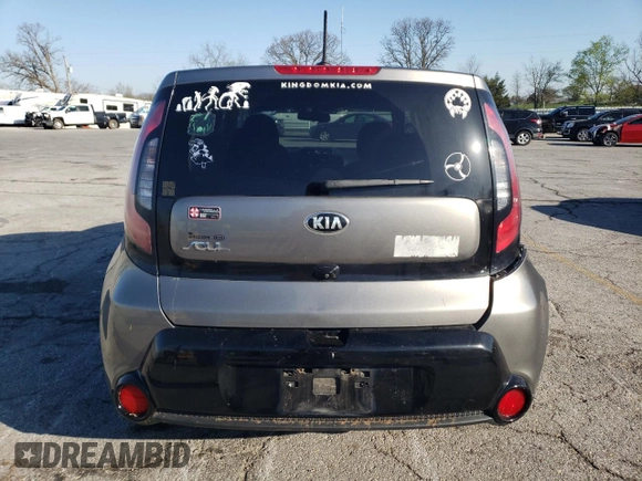 2016 Kia Soul + with VIN KNDJP3A58G7237624, listed as a Copart auction lot 52367405 with 151,745 mi miles and Salvage Title. Bid and sale history available at DreamBid. Image 6.