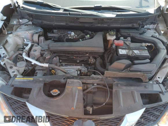 2015 Nissan Rogue SV with VIN KNMAT2MVXFP568267, listed as a Copart auction lot 52093325 with 85,243 mi miles and Salvage Title. Bid and sale history available at DreamBid. Image 13.