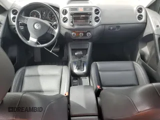 2010 Volkswagen Tiguan Wolfsburg Edition with VIN WVGAV7AX7AW003188, listed as a Copart auction lot 56692535 with 121,502 mi miles and Salvage title. Bid and sale history available at DreamBid. Image 8.