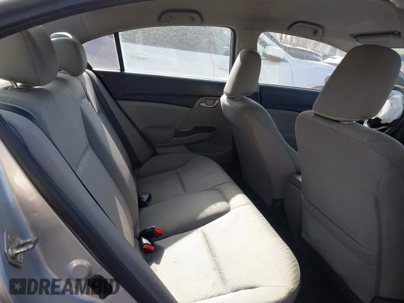 2015 Honda Civic Sedan LX with VIN 19XFB2F53FE008578, listed as a IAAI auction lot 41918815 with 93,860 mi miles. Bid and sale history available at carsss.com. Image 8.