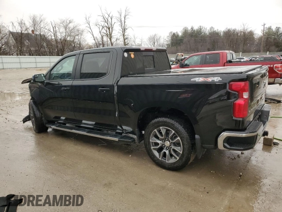 2023 Chevrolet Silverado 1500 LT with VIN 3GCPDDEK4PG180710, listed as a Copart auction lot 48954005 with 16,067 mi miles and Salvage Title. Bid and sale history available at carsss.com. Image 2.