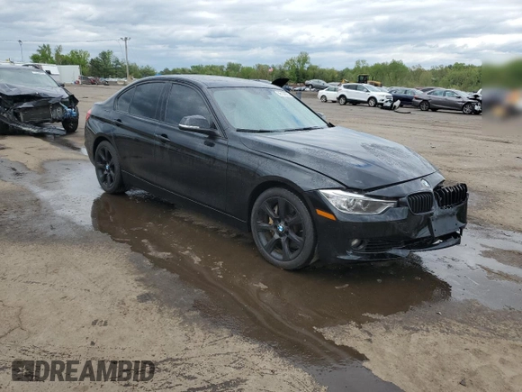 2014 BMW 3 Series 335i xDrive with VIN WBA3B9G58ENR92196, listed as a Copart auction lot 56124525 with 135,651 mi miles and Salvage title. Bid and sale history available at DreamBid. Image 4.
