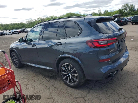 2022 BMW X5 xDrive40i z VIN 5UXCR6C04N9N31737, wystawiony jako Copart lot #57100295 z przebiegiem 26 125 mil mil oraz Szkoda całkowita • Salvage title. Historia ofert i sprzedaży dostępna na DreamBid. Obrazek 2.