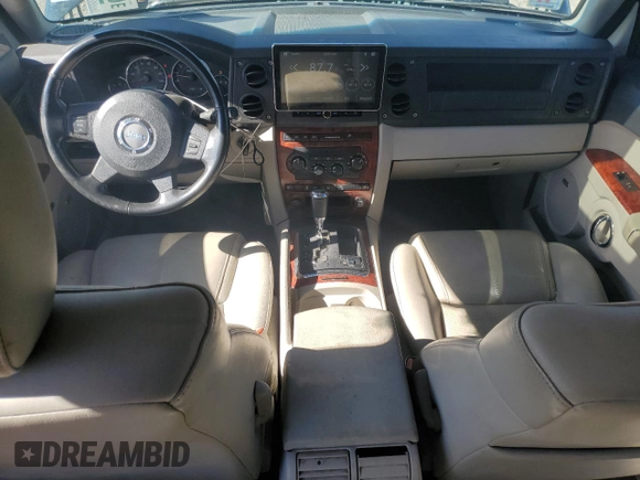 2007 Jeep Commander Limited with VIN 1J8HG58237C565698, listed as a Copart auction lot 56632065 with 171,000 mi miles and Clean title. Bid and sale history available at DreamBid. Image 8.