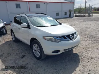 2012 Nissan Murano SV with VIN JN8AZ1MW7CW207425, listed as a IAAI auction lot 42065813 with 139,127 mi miles and . Bid and sale history available at carsss.com. Image 1.