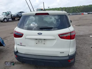 2020 Ford EcoSport S with VIN MAJ3S2FE0LC366183, listed as a IAAI auction lot 41951752 with 115,037 mi miles. Bid and sale history available at carsss.com. Image 16.