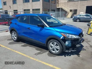 2022 Nissan Kicks S with VIN 3N1CP5BV2NL506926, listed as a IAAI auction lot 42656278 with 43,498 mi miles and . Bid and sale history available at DreamBid. Image 1.
