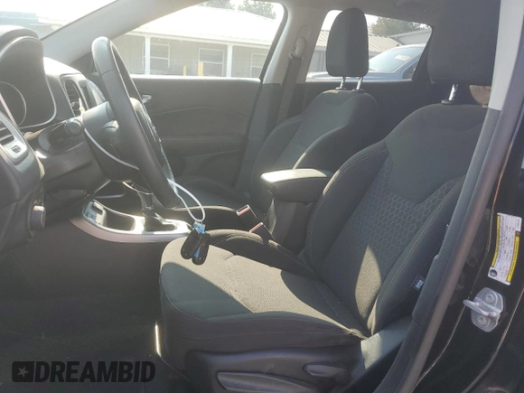 2020 Jeep Compass Sport with VIN 3C4NJCAB6LT257742, listed as a Copart auction lot 47100845 with 71,111 mi miles and Salvage title. Bid and sale history available at DreamBid. Image 7.