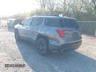 2021 GMC Acadia AT4 with VIN 1GKKNLLS4MZ166651, listed as a IAAI auction lot 41983963 with 44,727 mi miles and . Bid and sale history available at carsss.com. Image 3.