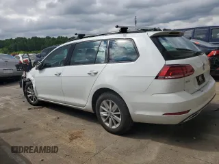 2018 Volkswagen Golf SportWagen S with VIN 3VWD17AUXJM755273, listed as a Copart auction lot 54240484 with 24,596 mi miles and Salvage Title. Bid and sale history available at carsss.com. Image 2.