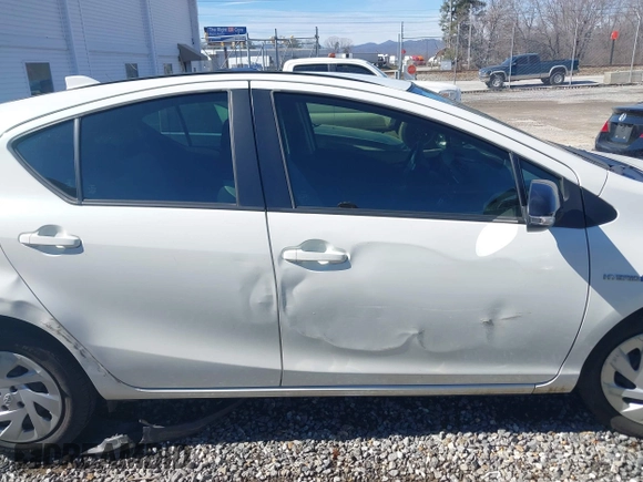 2016 Toyota Prius One with VIN JTDKDTB37G1134675, listed as a IAAI auction lot 41566114 with 72,702 mi miles. Bid and sale history available at carsss.com. Image 14.