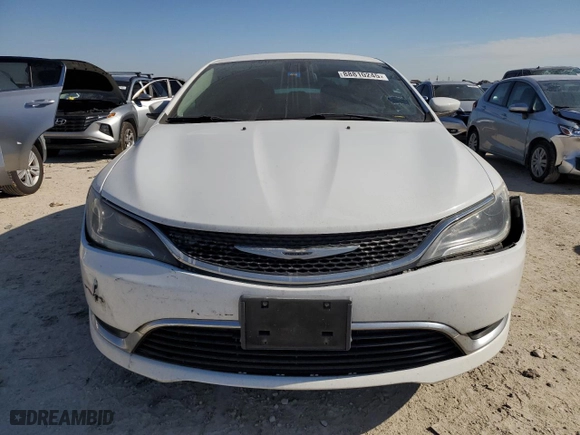 2015 Chrysler 200 Limited with VIN 1C3CCCAB6FN683392, listed as a Copart auction lot 88810245 with 129,144 mi miles and Clean Title. Bid and sale history available at carsss.com. Image 5.