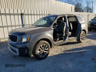 2023 Kia Telluride LX z VIN 5XYP24GC1PG386660, wystawiony jako Copart lot #87747605 z przebiegiem 57 158 mil mil oraz Szkoda całkowita • Salvage title. Historia ofert i sprzedaży dostępna na DreamBid. Obrazek 1.