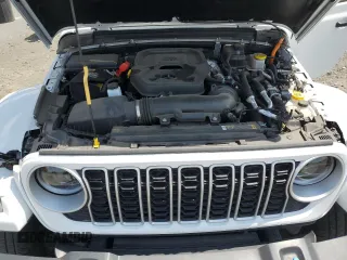 2024 Jeep Wrangler Sahara с VIN 1C4RJXP62RW275130, выставлен на аукционе Copart как лот 62665895 с пробегом 21 521 миль миль и На запчасти • Non repairable. История ставок и продаж доступна на DreamBid. Изображение 12.