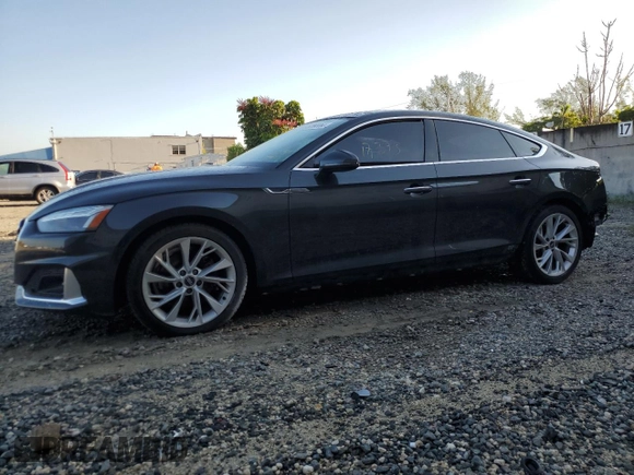 2022 Audi A5 Sportback Premium Plus with VIN WAUCBCF56NA010395, listed as a Copart auction lot 67893063 with 17,373 mi miles. Bid and sale history available at carsss.com. Image 1.