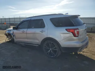 2017 Ford Explorer XLT with VIN 1FM5K8D81HGC44558, listed as a Copart auction lot 42181735 with 107,356 mi miles and Salvage Title. Bid and sale history available at carsss.com. Image 2.