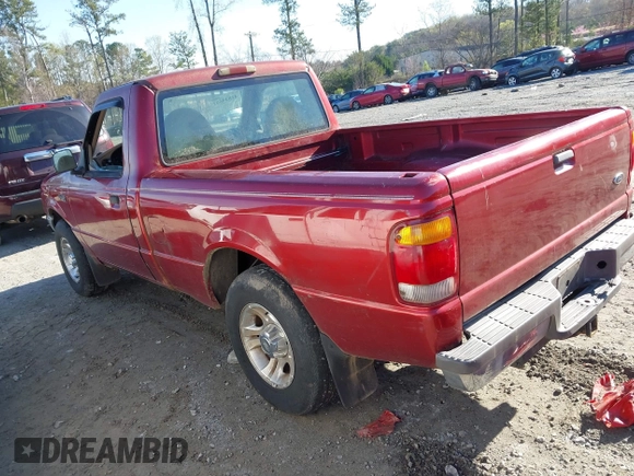 1999 Ford Ranger XL with VIN 1FTYR10C3XUA01607, listed as a IAAI auction lot 41844651 with 209,343 mi miles. Bid and sale history available at carsss.com. Image 3.