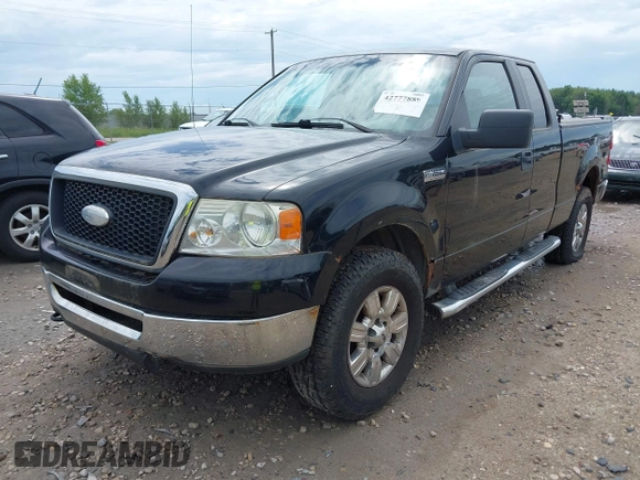 2007 Ford F-150 XLT with VIN 1FTPX14V07FB31670, listed as a IAAI auction lot 42777889 with 99,850 mi miles and . Bid and sale history available at DreamBid. Image 2.