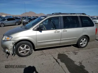 2002 Mazda MPV LX with VIN JM3LW28J020309014, listed as a Copart auction lot 81004584 with 249,161 mi miles and Salvage Title. Bid and sale history available at carsss.com. Image 1.