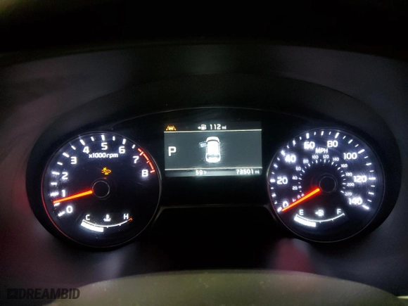 2017 Kia Soul + with VIN KNDJP3A55H7458597, listed as a Copart auction lot 54013265 with 73,501 mi miles and Clean Title. Bid and sale history available at carsss.com. Image 9.