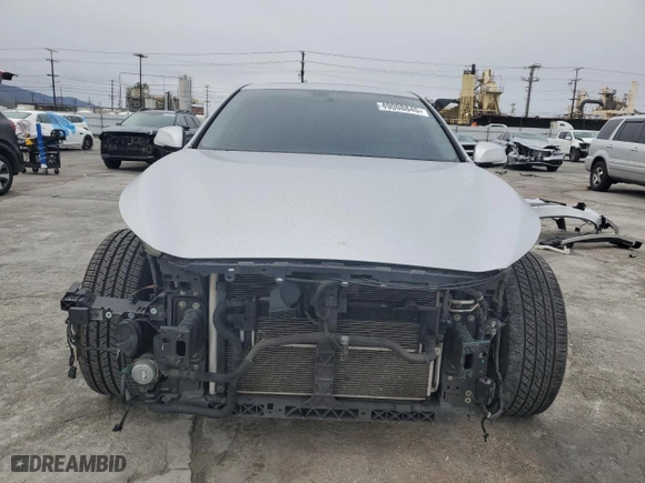 2018 Infiniti Q50 3.0t LUXE with VIN JN1EV7APXJM590975, listed as a Copart auction lot 49008845 with 60,742 mi miles and Salvage Title. Bid and sale history available at carsss.com. Image 5.